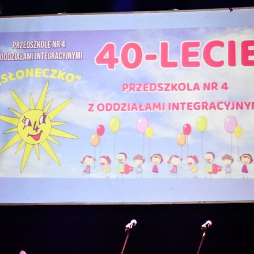 OBCHODY 40-LECIA PRZEDSZKOLA